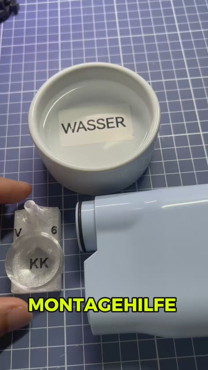 Wasserfilter Adapter für Roborock Saros, QRevo, Curv, S8 und S7 inkl. Kalkfilter